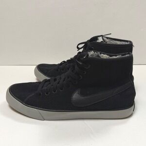 Nike Primo Court Mid Suede Women 8.5 Winter Sherpa Black 807163-001 Streetwear